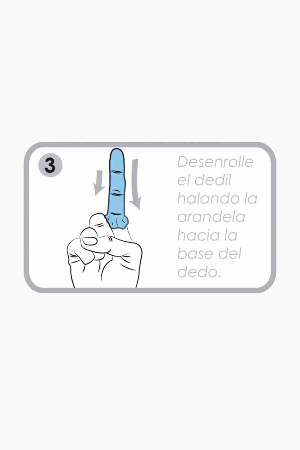 DEDILES | Condones para Dedos Uniq x50