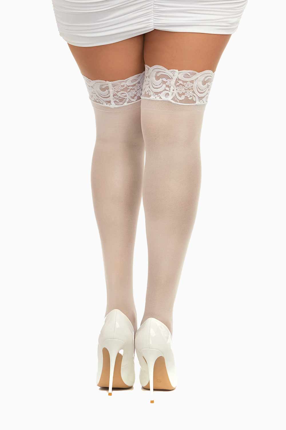 STAY UP | Medias Blancas con Encaje