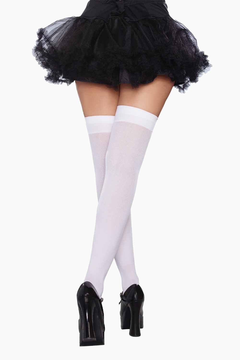 COQUETTE | Medias Blancas con Cinta