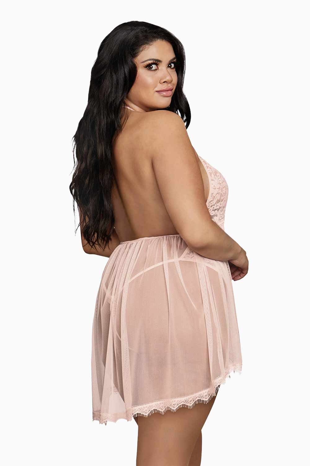 MYSTICA | Babydoll Rosado