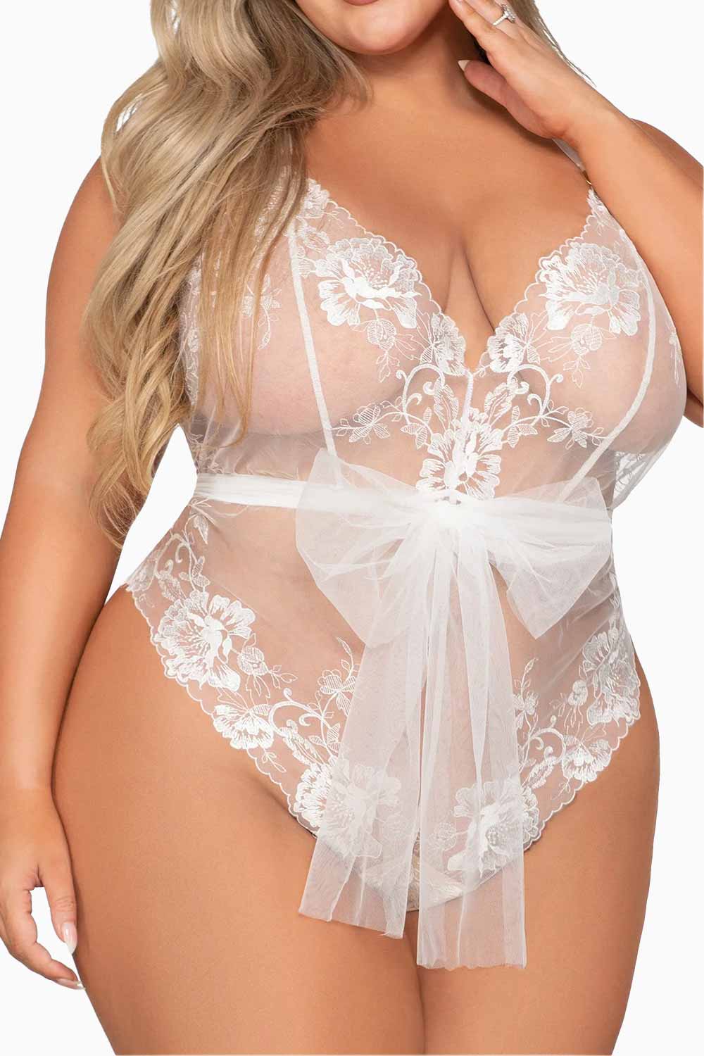 ENCANTADOR | Babydoll Abierto con Cinta