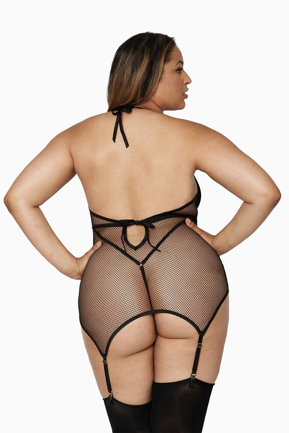 VINILMESH | Conjunto con Malla Negro