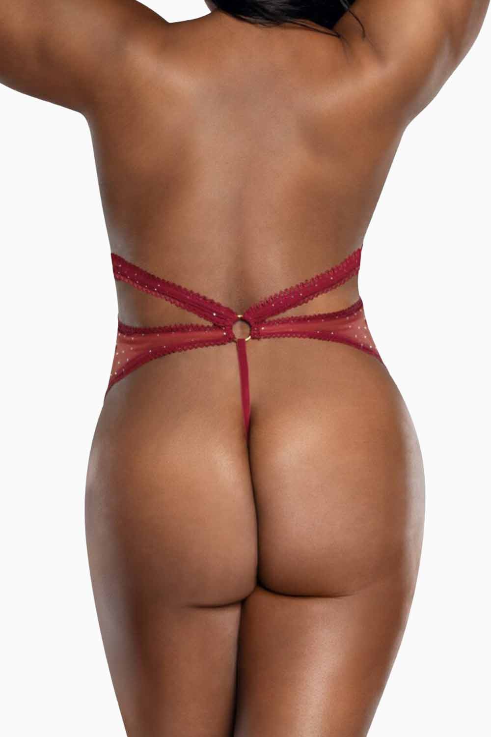 RHINESTONE | Body con brillantes