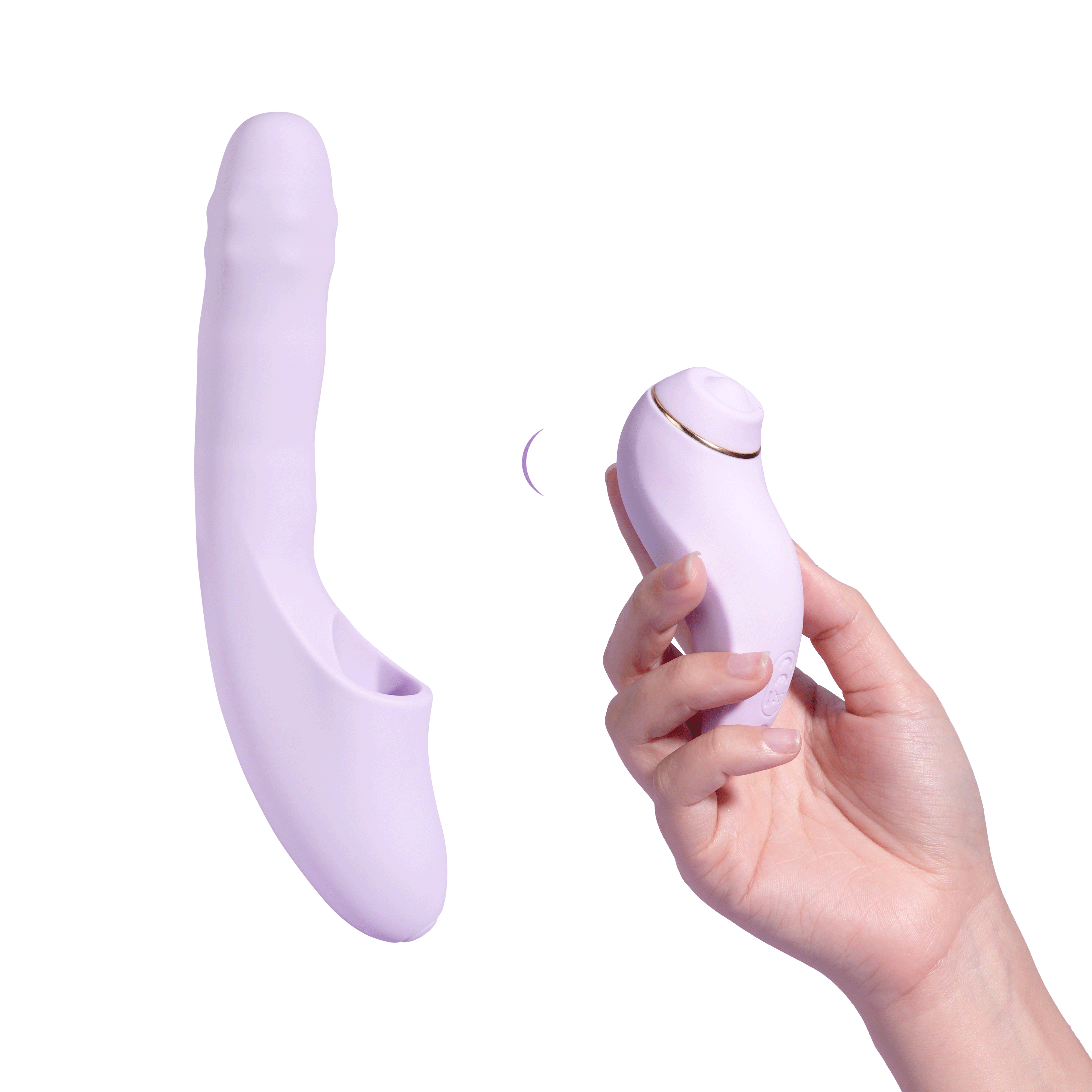 DUOGLOW | Vibrador 2 en 1 con Estimulador Pulsante