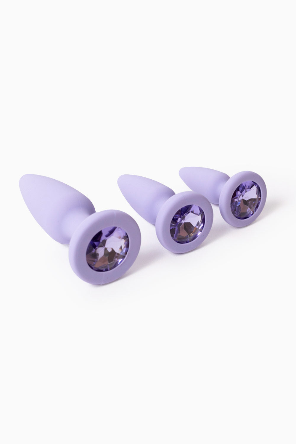 CRYSTAL FIRST TIME | Kit de Plugs Anales de Silicona