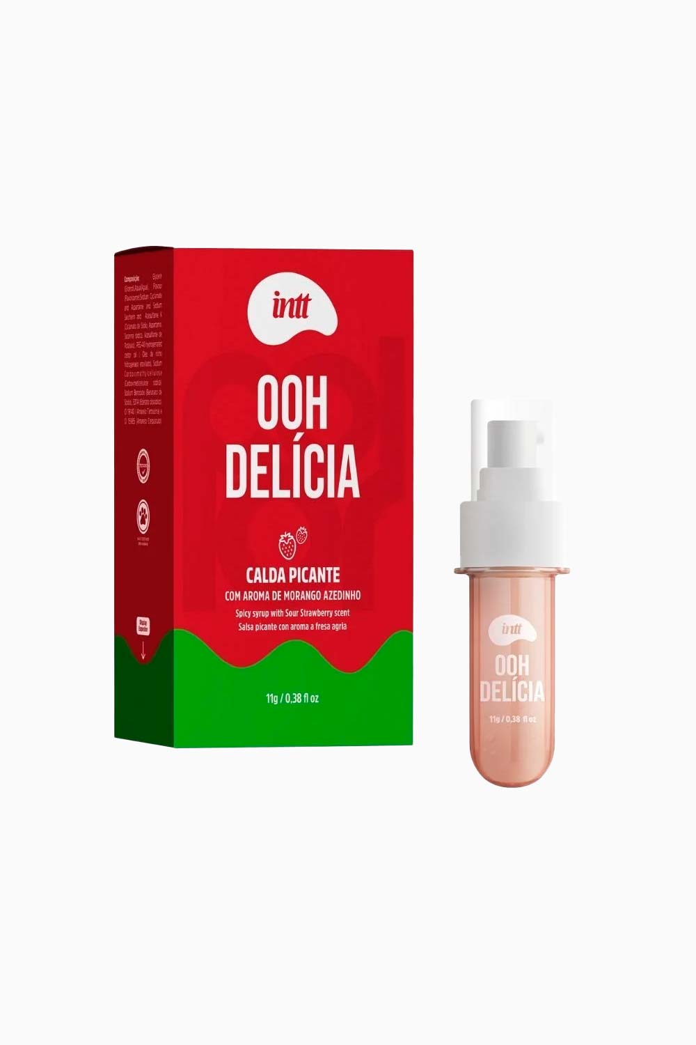 INTT OOH DELÍCIA | Calda Besable Picante Saborizada 11 g