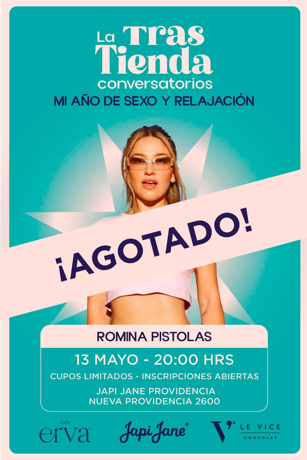 La Trastienda: Conversatorio + lanzamiento libro Romina Pistolas