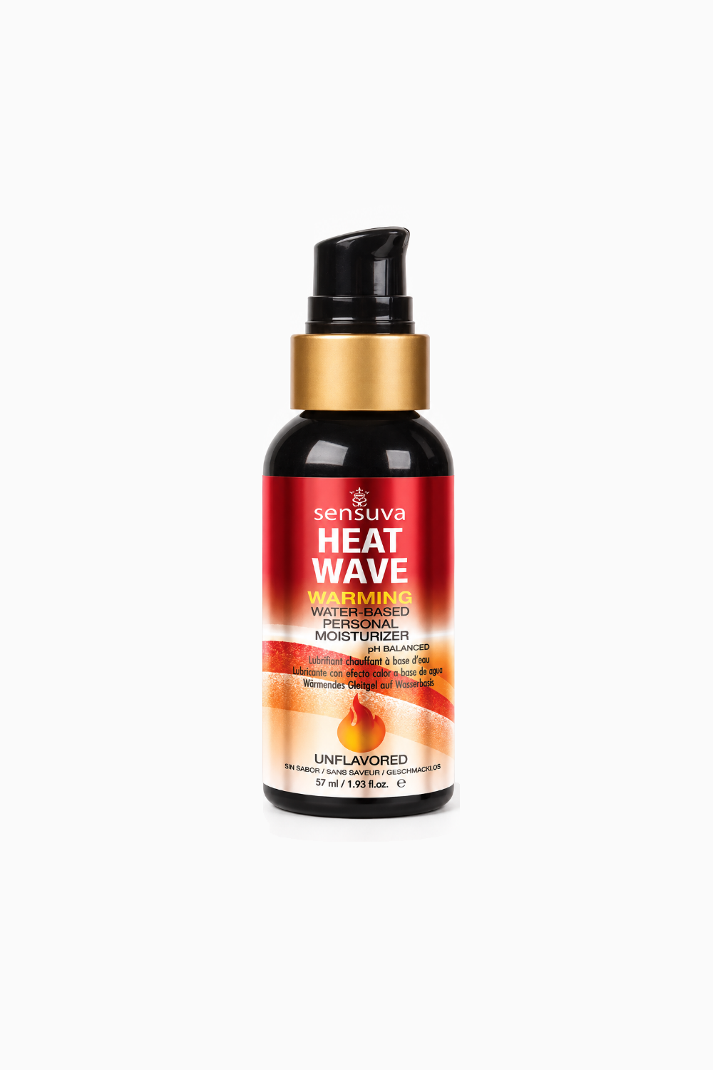 Sensuva Heat Wave cálido 57 ml — vista frontal