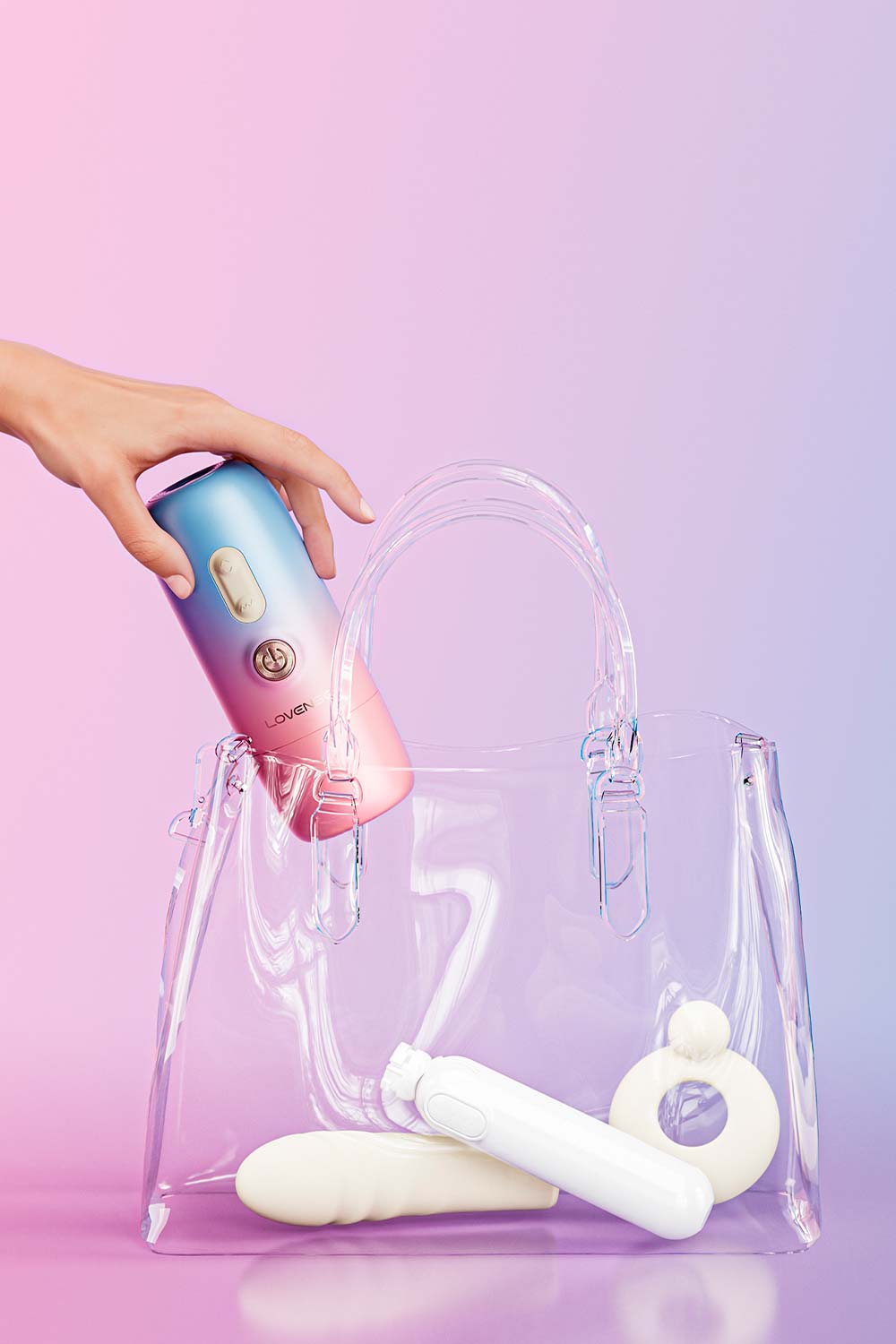 SPINEL | Dildo con Ventosa, Empuje y Calor