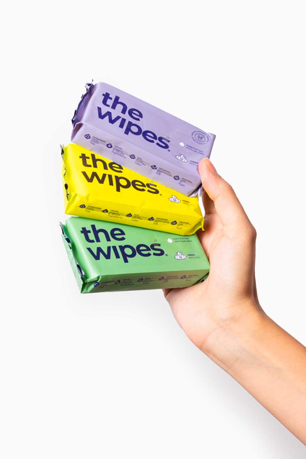 THE WIPES POCKET | Toallitas Húmedas Biodegradables x10