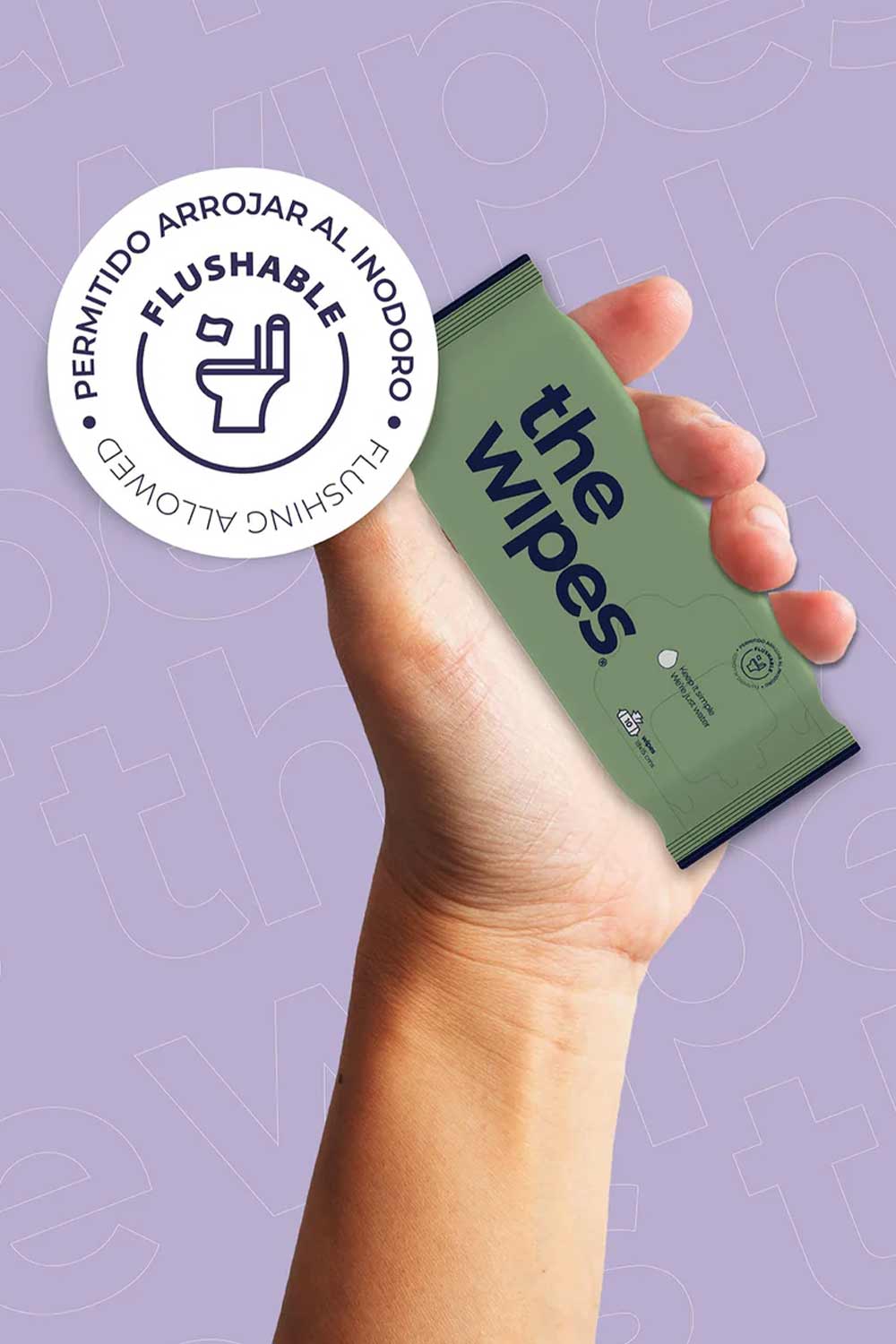 THE WIPES POCKET | Toallitas Húmedas Biodegradables x10