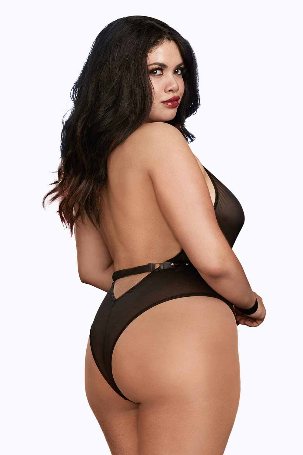 MACARENA | Body Negro con Esposas