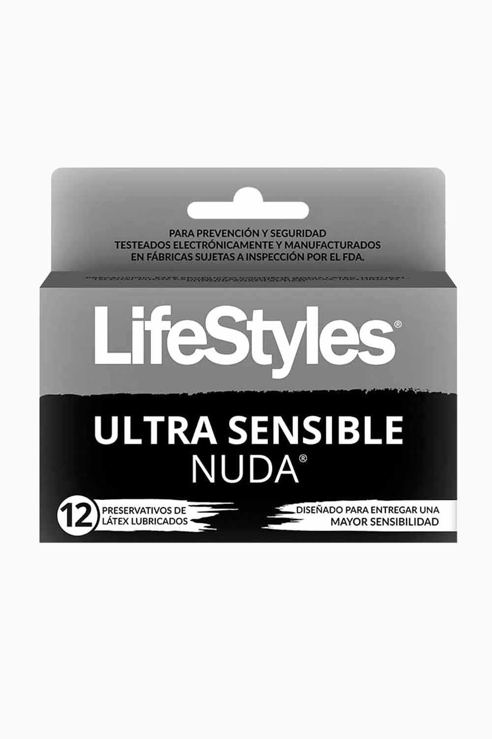 NUDA | Condones Delgados Lifestyles x12