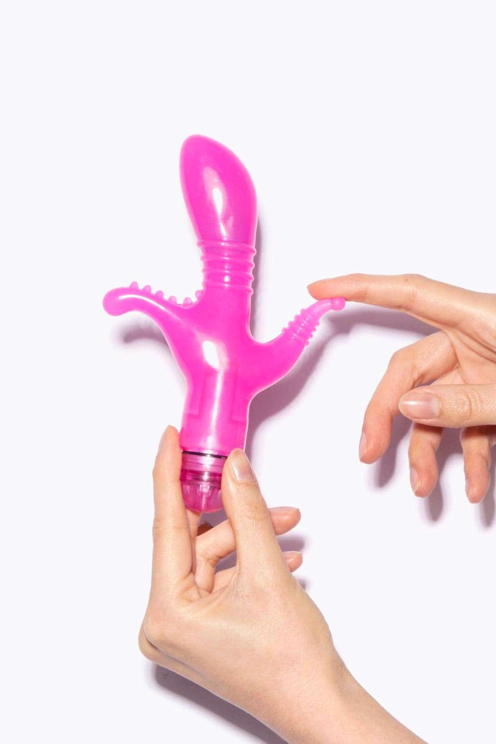 TRIPLE TEASE | Mini Vibrador Triple Estimulación