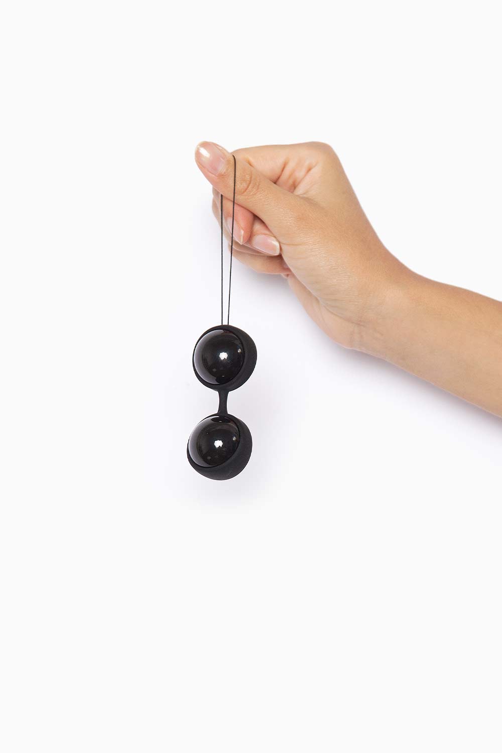 LUNA BEADS NOIR | Bolitas Kegel Dobles