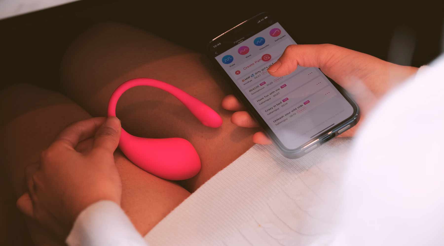 Conectados con tu Placer: Juguetes Sexuales con App