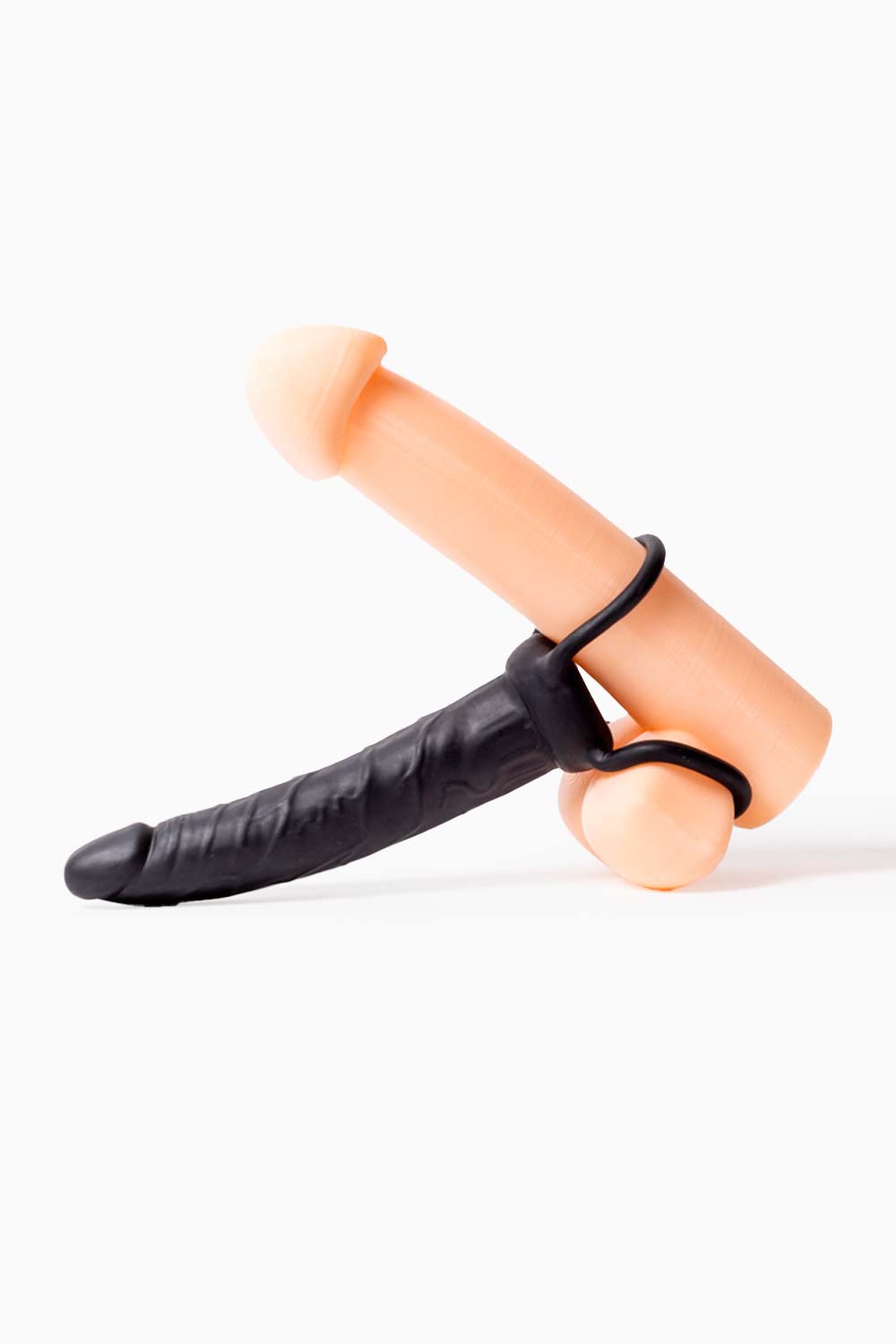 DOUBLE RIDER | Dildo con Anillo para Doble Penetración