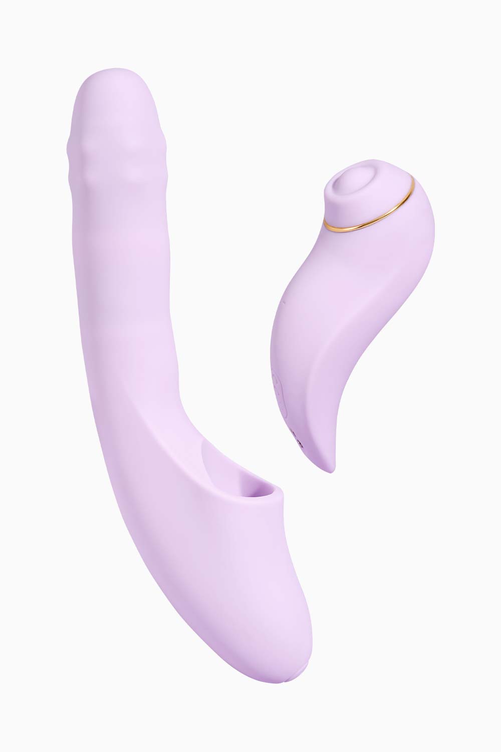 DUOGLOW | Vibrador 2 en 1 con Estimulador Pulsante