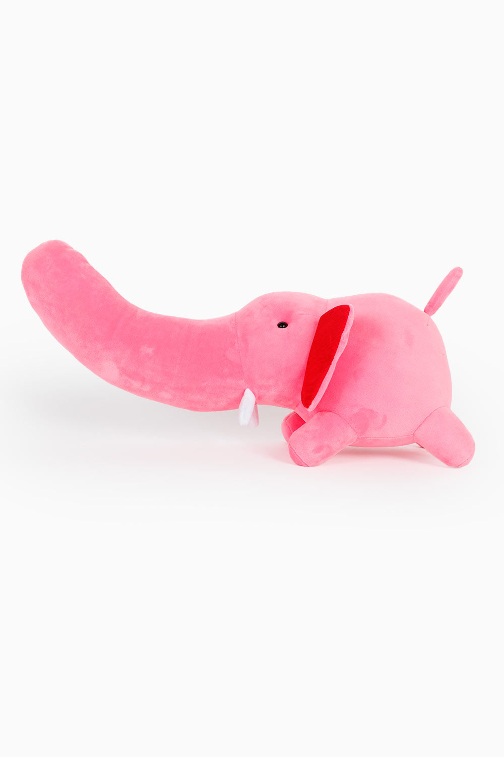 Peluche Japi Elefante rosado con trompa XL, vista lateral