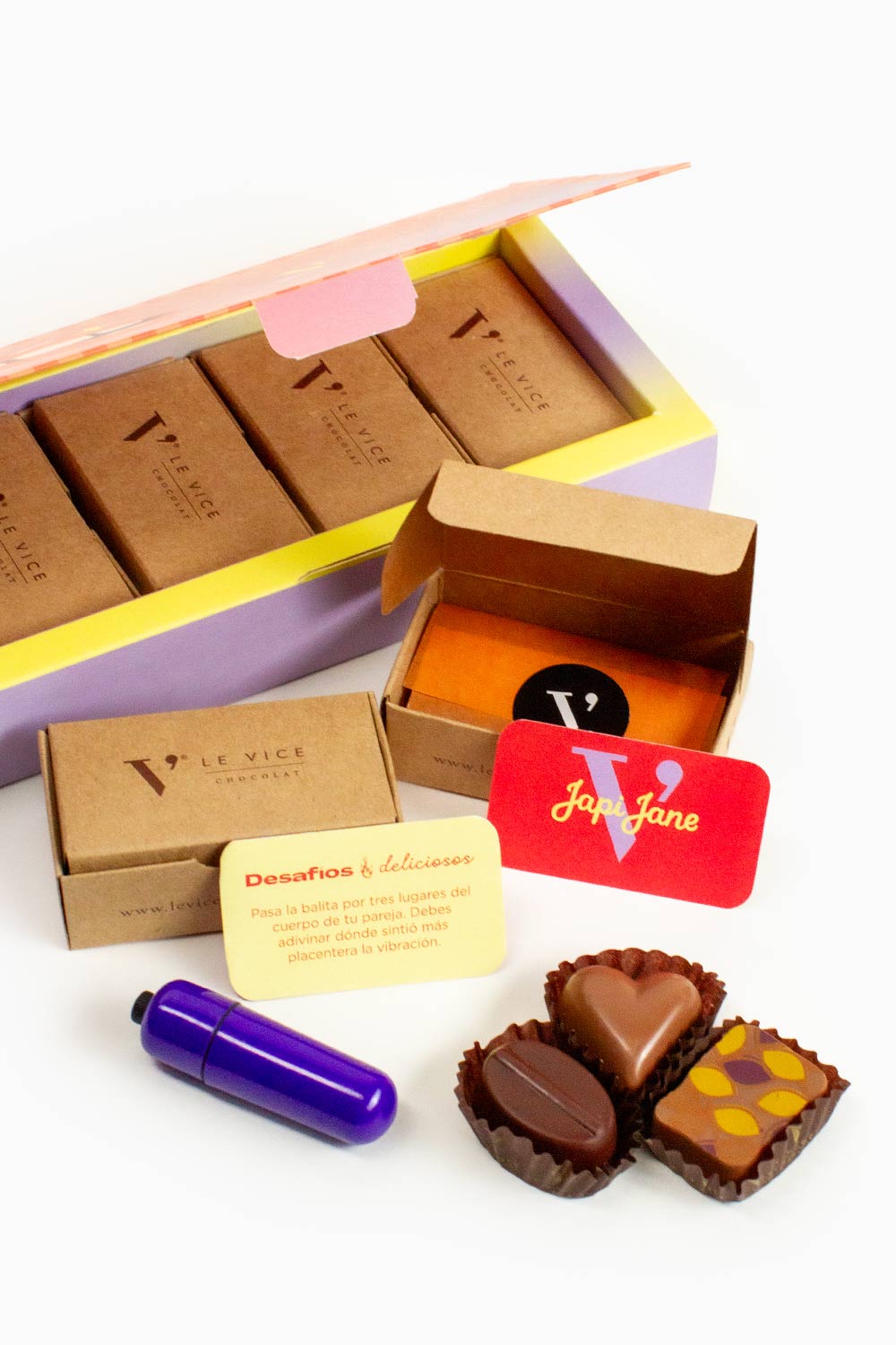 DESAFÍOS DELICIOSOS | Caja de Bombones con Desafíos y Balita Vibradora