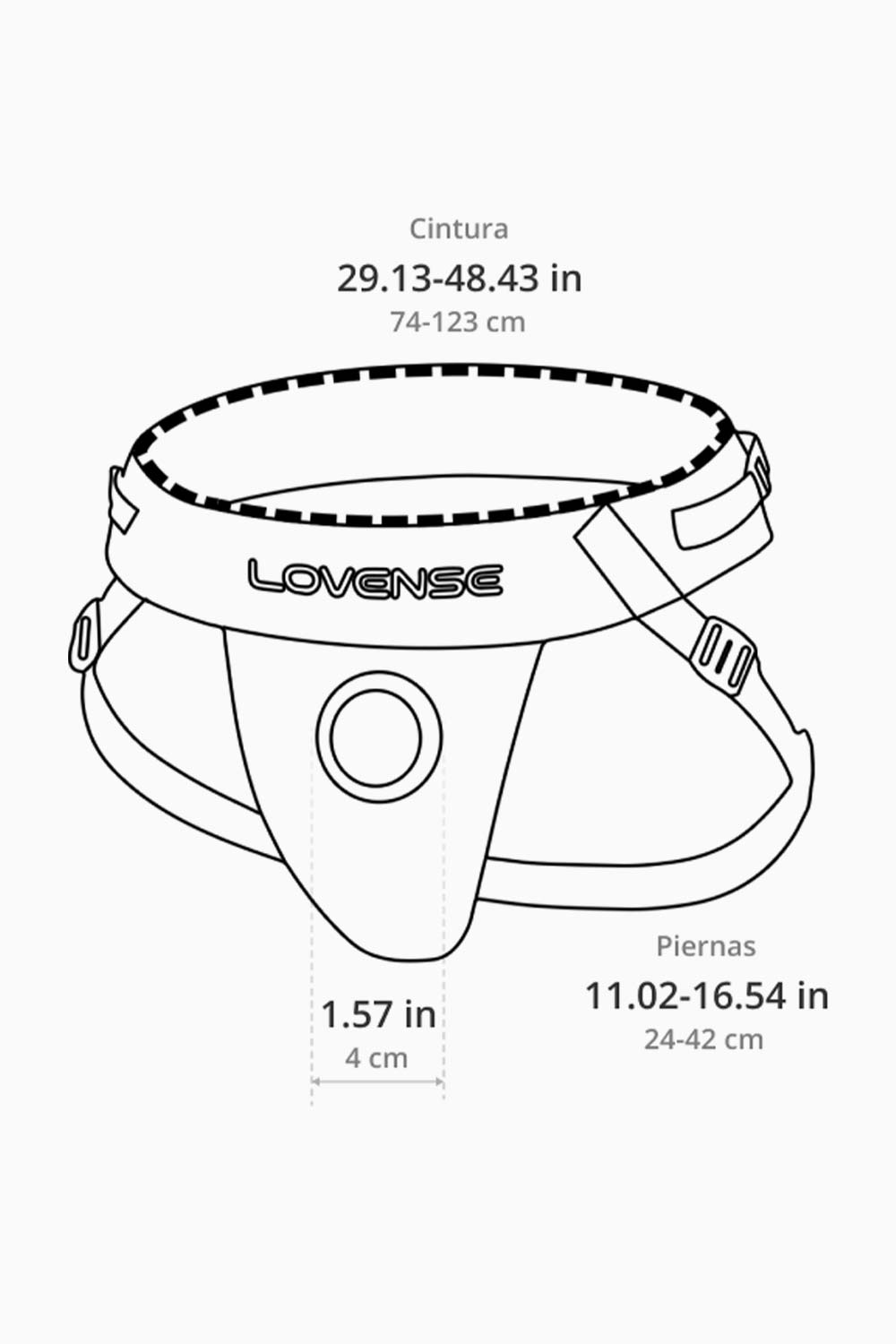 LOVENSE HARNESS | Arnés Ajustable para Dildo