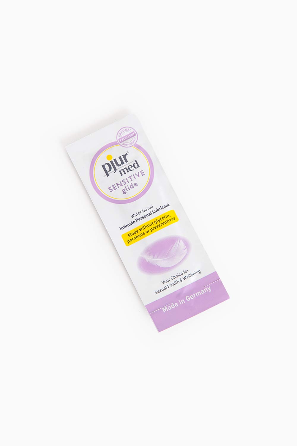 PJUR MED SENSITIVE GLIDE | Lubricante Base agua Sachet