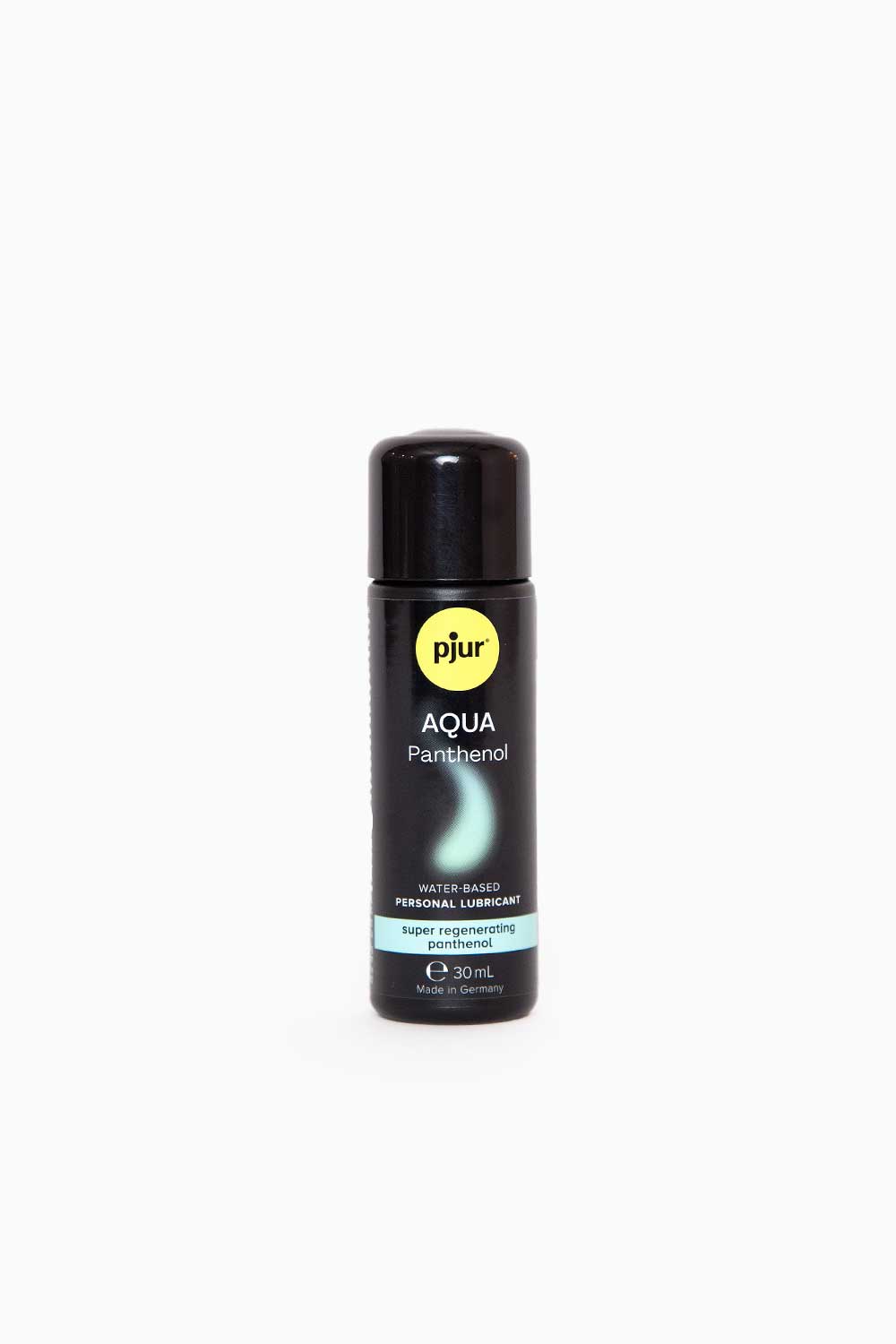 Lubricante íntimo con pantenol, base acuosa y envase de 30 ml, apto para juguetes y condones