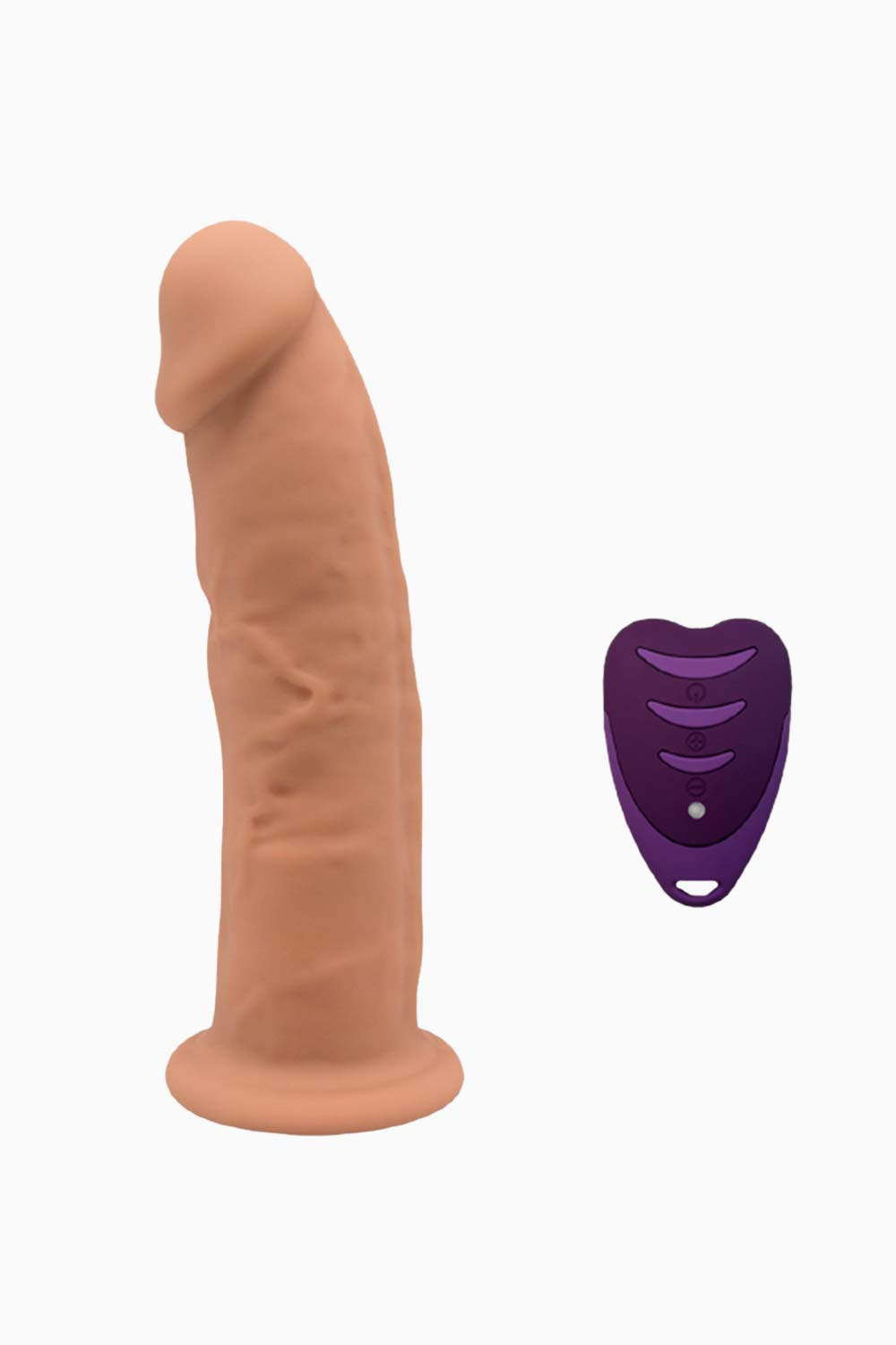 SILEXD 7 MODELO 2 | Vibrador Realista Termo-reactivo c/ Control 17,5 cm