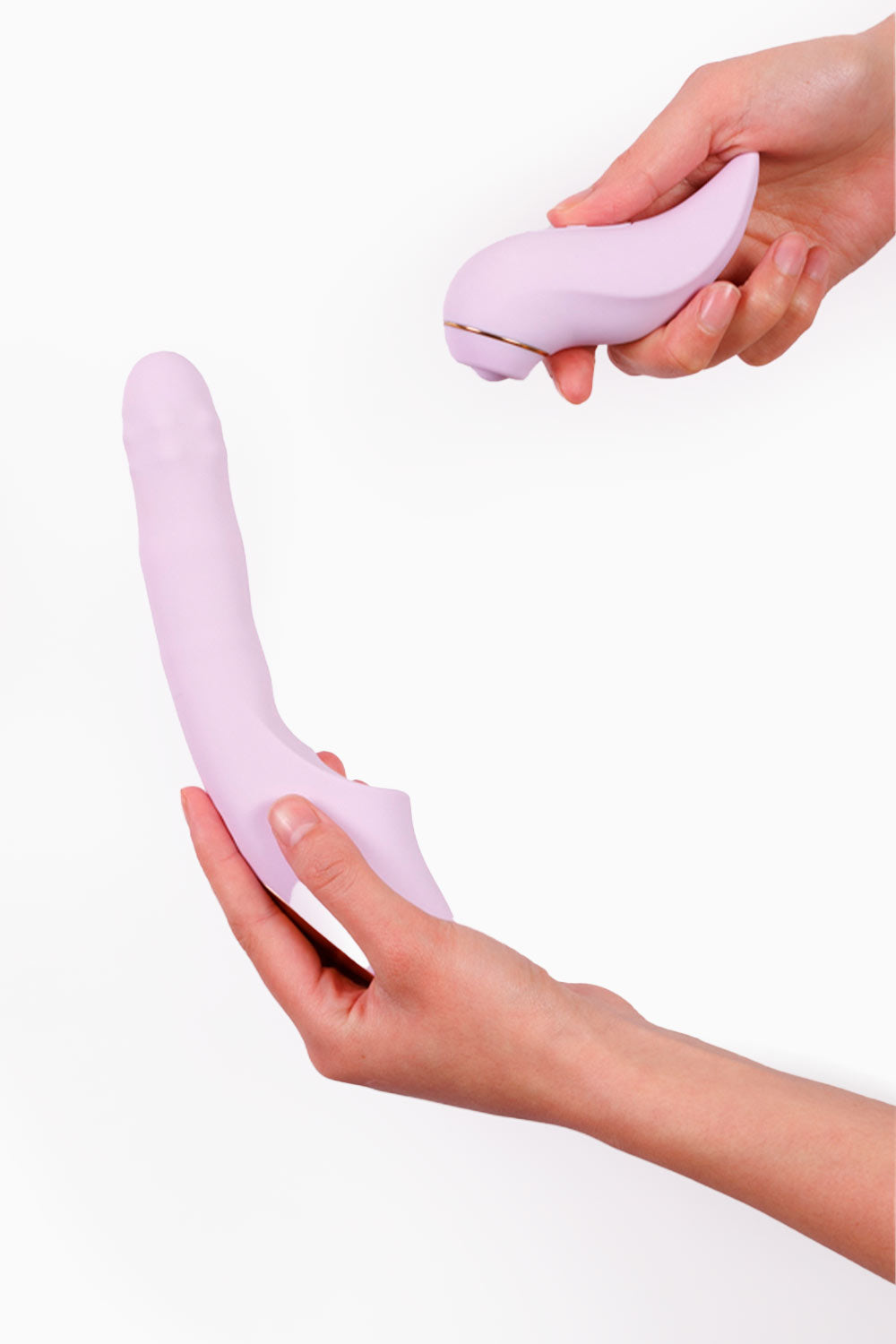 DUOGLOW | Vibrador 2 en 1 con Estimulador Pulsante