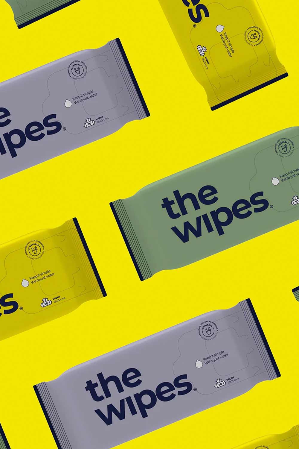 THE WIPES POCKET | Toallitas Húmedas Biodegradables x10