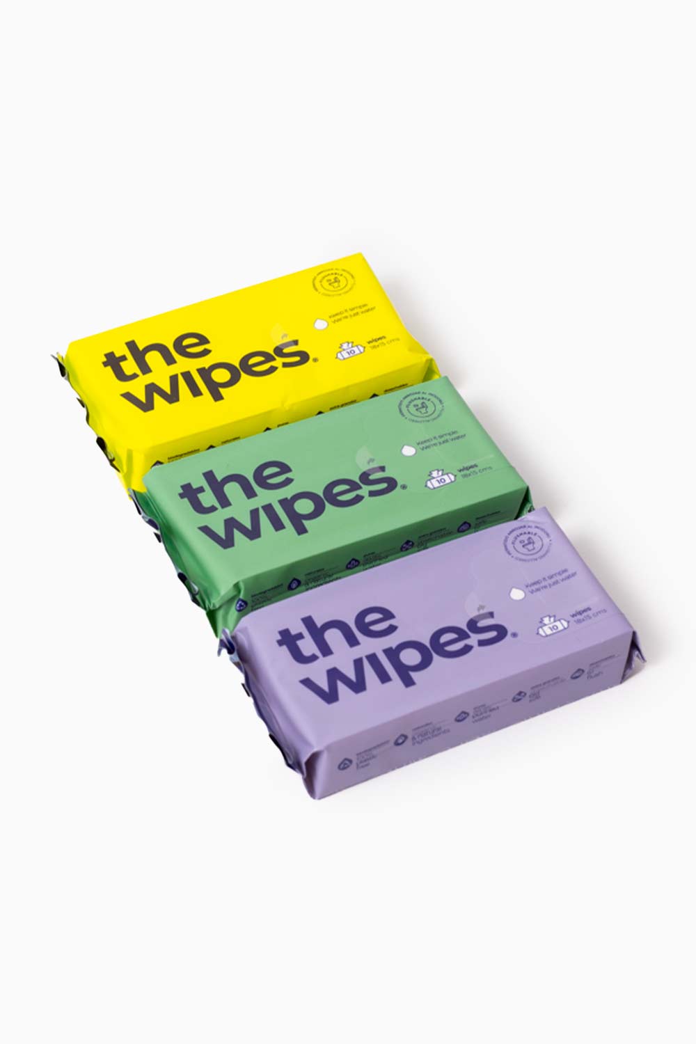THE WIPES POCKET | Toallitas Húmedas Biodegradables x10