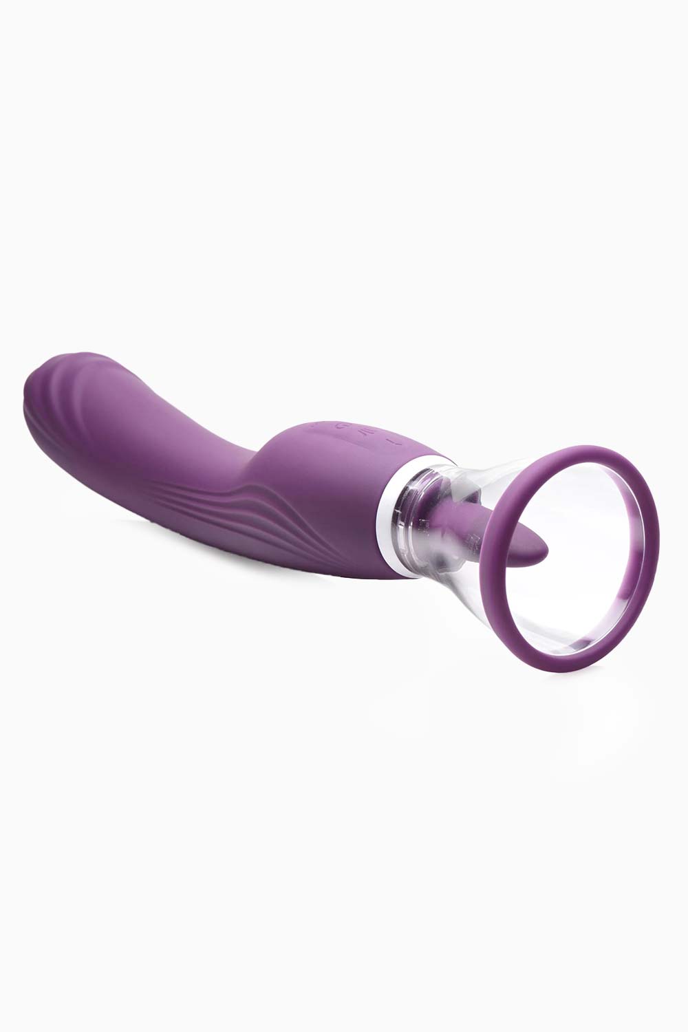 Vibrador con succión y movimiento de lengua para estimulación realista, resistente al agua