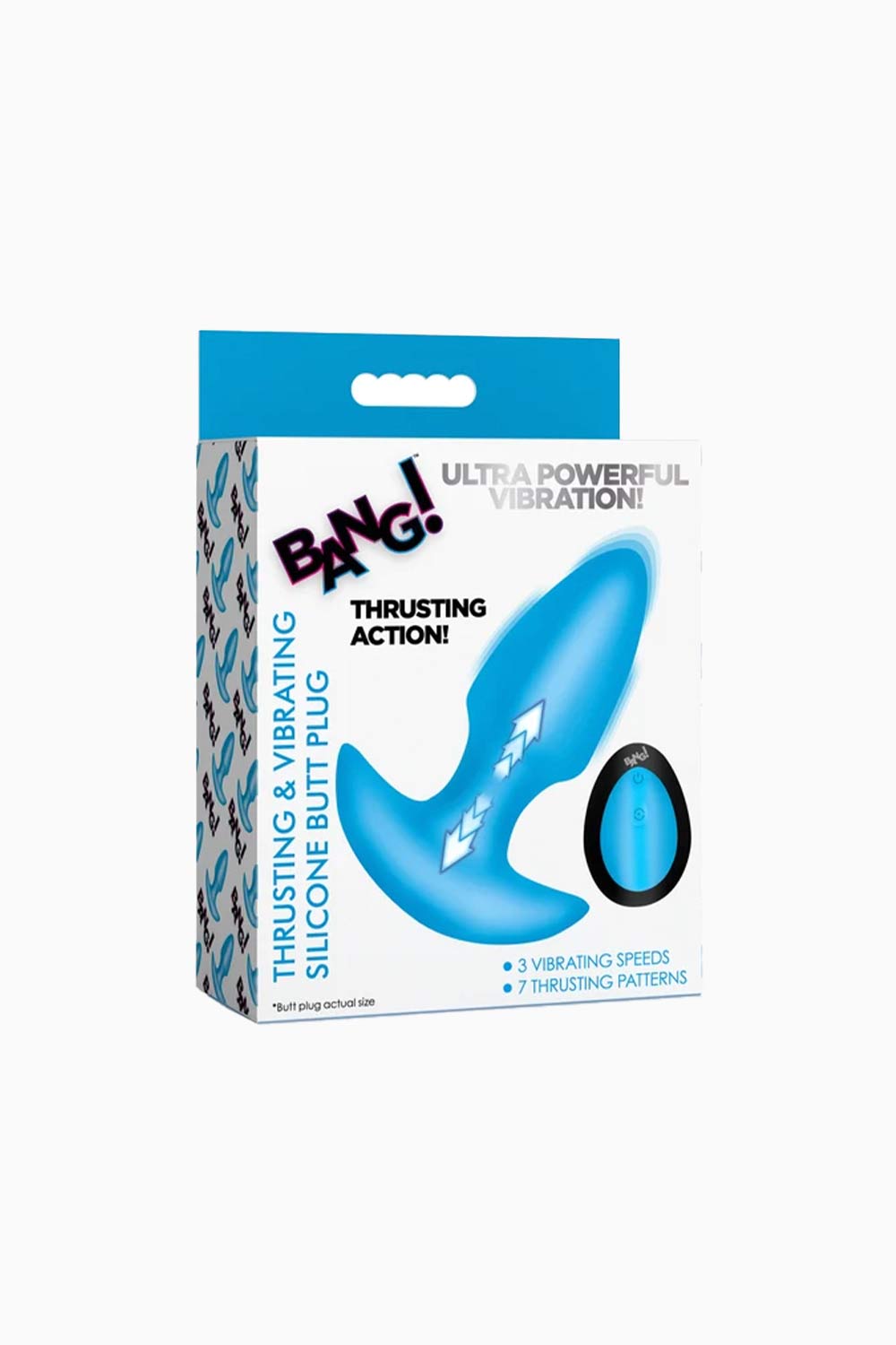 BANG! | Plug Anal con Empuje y Vibración