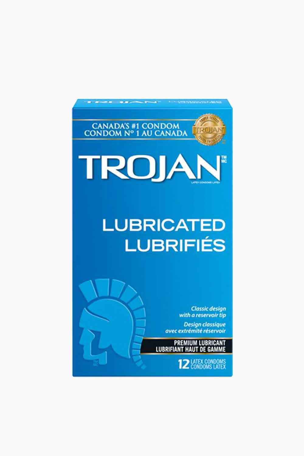 Condones Trojan Lubricated x 12